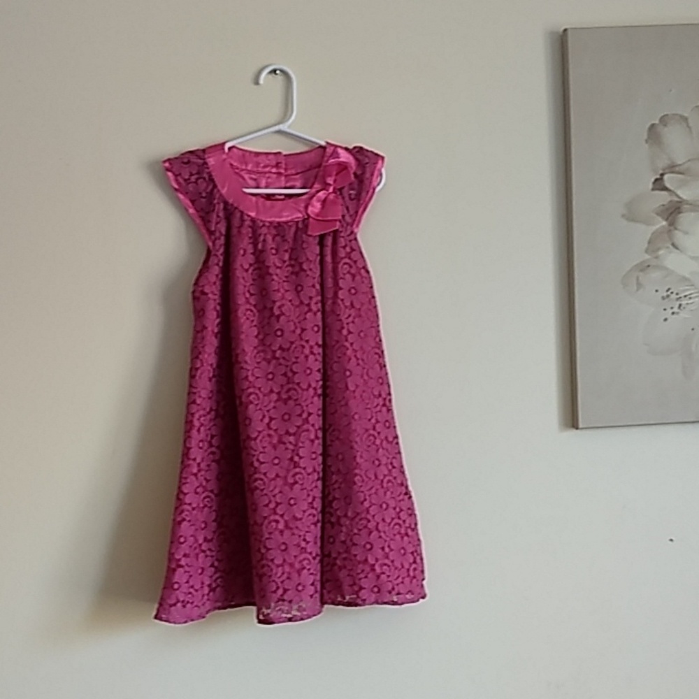 Girls dress, pink